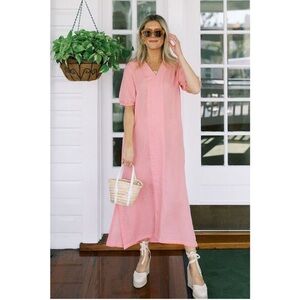 Lake gauze Kaftan maxi dress